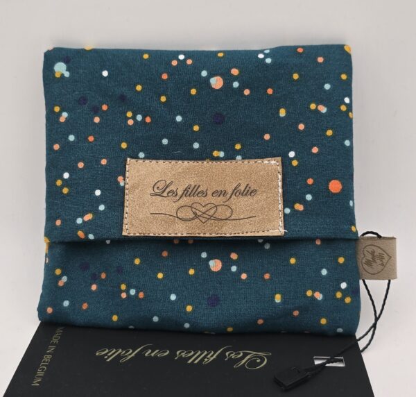Pochette Intime Bleu Canard