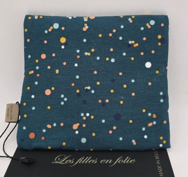 Pochette Intime Bleu Canard – Image 2