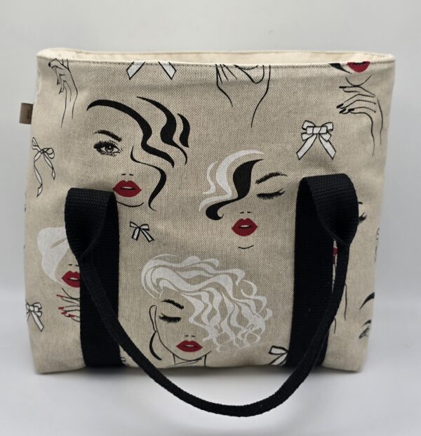 Sac cabas – Élégance rétro et audace graphique – Image 3