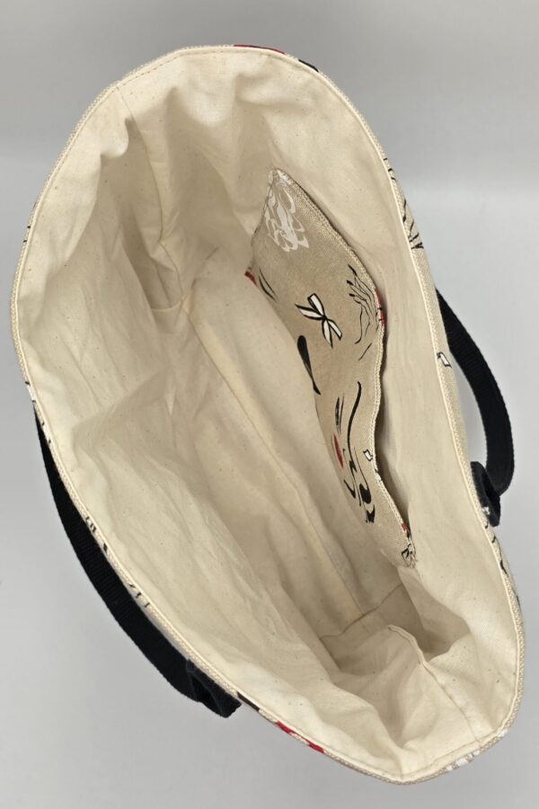 Sac cabas – Élégance rétro et audace graphique – Image 2
