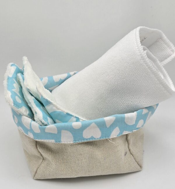 Panier Lingettes Nuage avec son essuie – Image 3