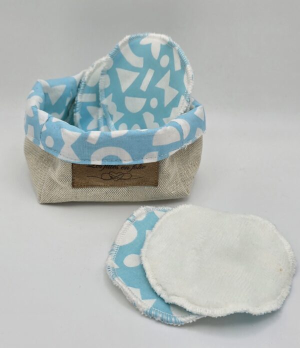 Panier Lingettes Nuage Bleu – Image 4